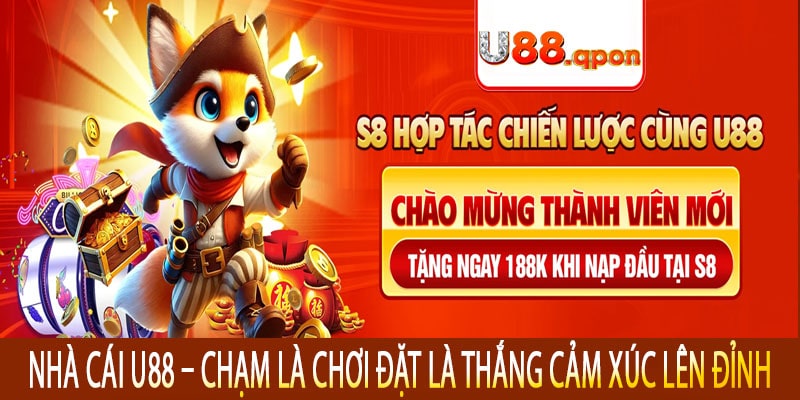 Nhà Cái U88 – Chạm Là Chơi Đặt Là Thắng Cảm Xúc Lên Đỉnh